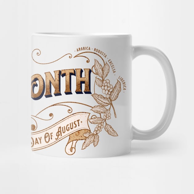 Vintage Sign Coffee Month by HolidayBug